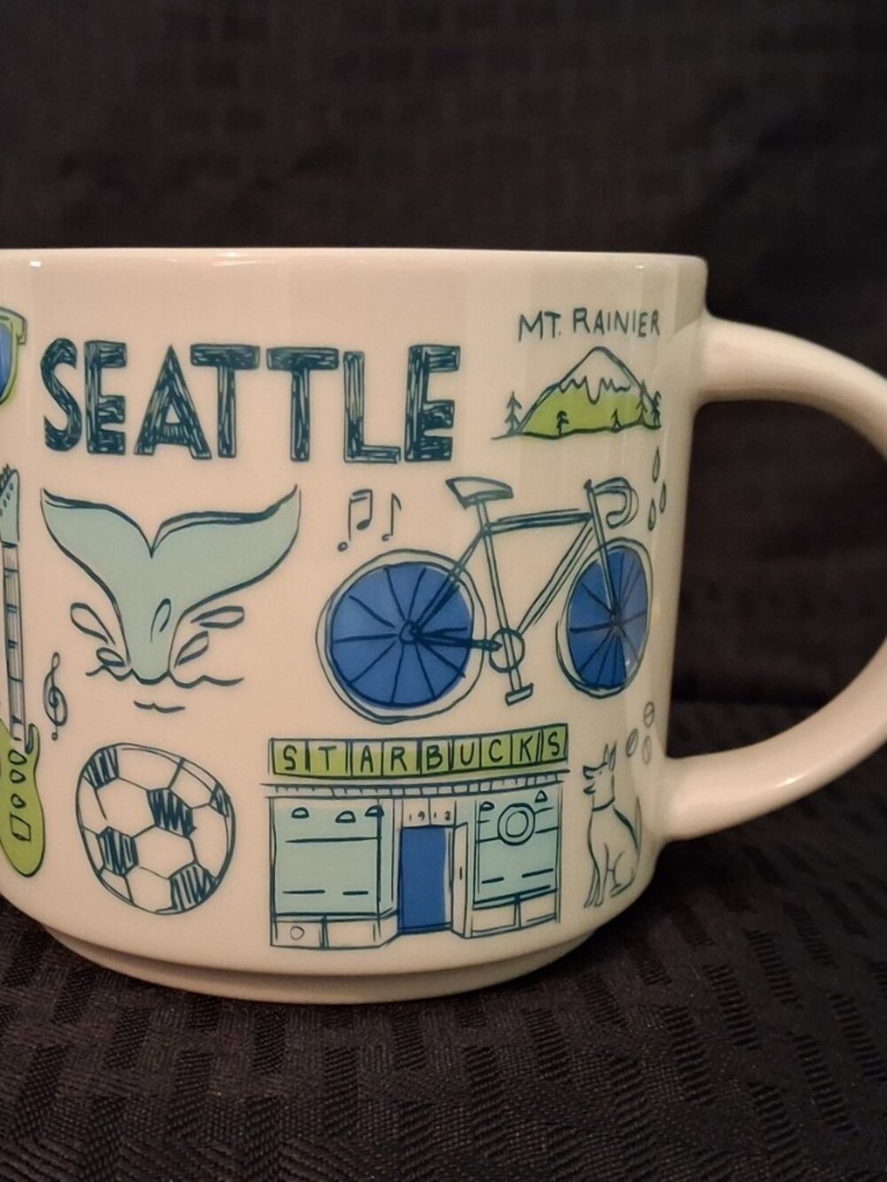 Starbucks SEATTLE Coffee Mug Been There Series Across the Globe Collection 2019